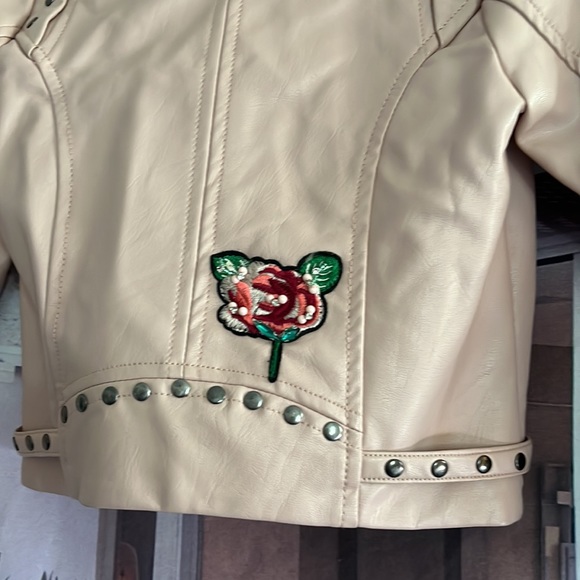 Hannah Banana Faux Leather Jacket 🌵Small - Picture 7 of 9